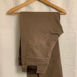 AG khaki jean pants